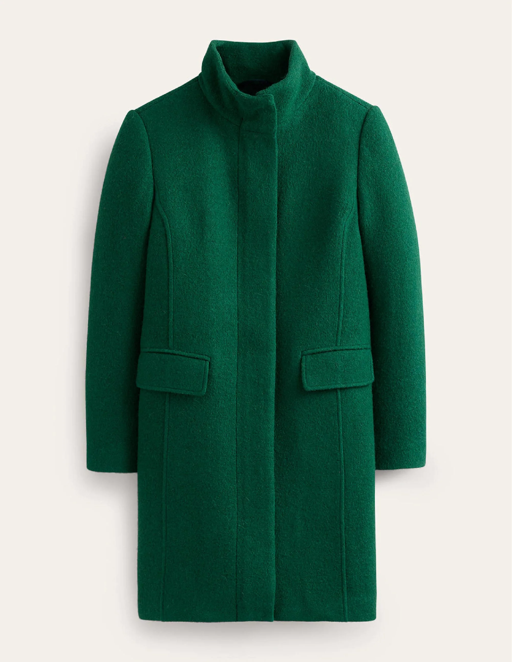 Winchester Textured Coat-Emerald Night - Image 7