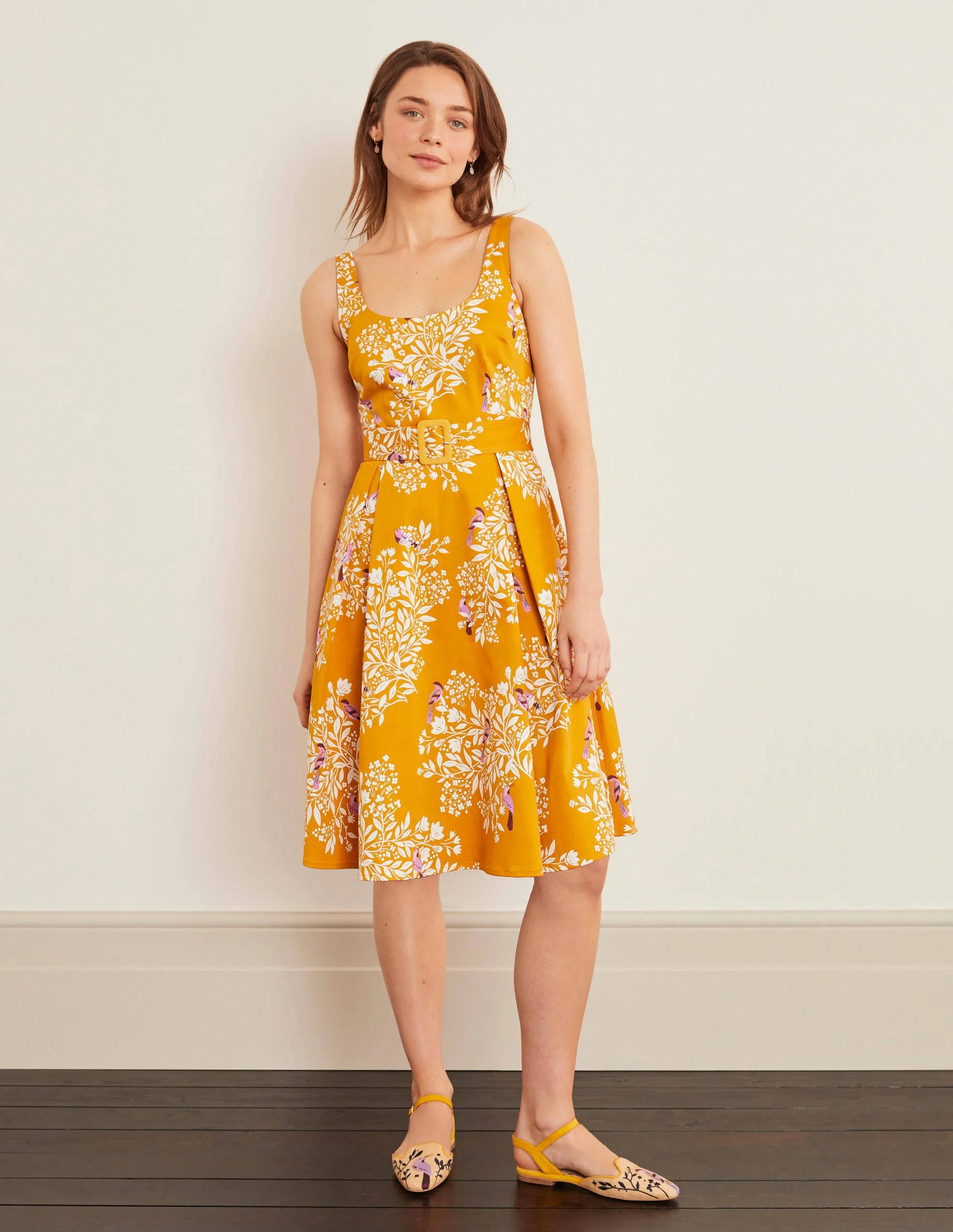 Winifred Dress-Tuscan Sun, Garden Dream - Image 2