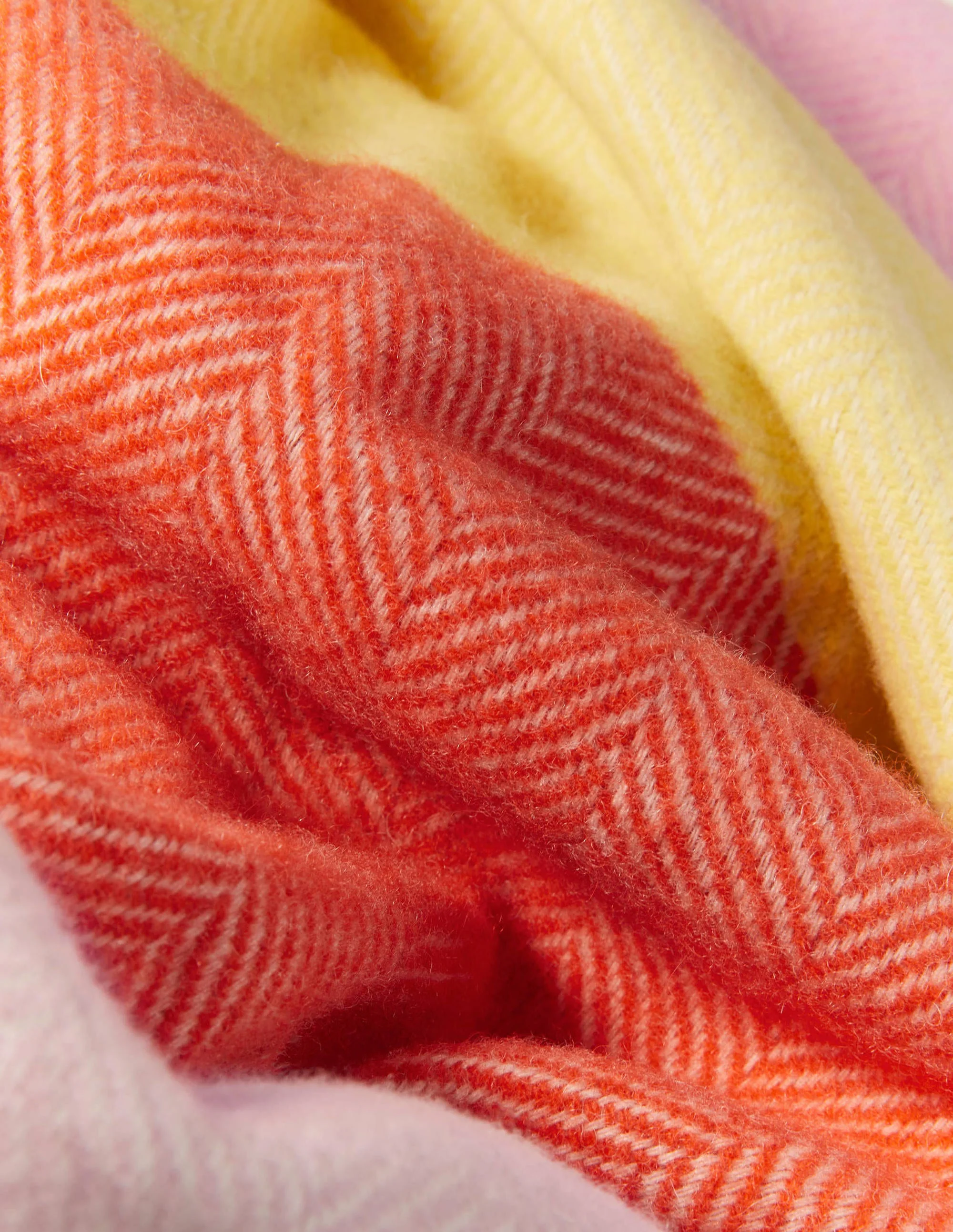 Woven Wool Scarf-Multi Stripe - Image 3