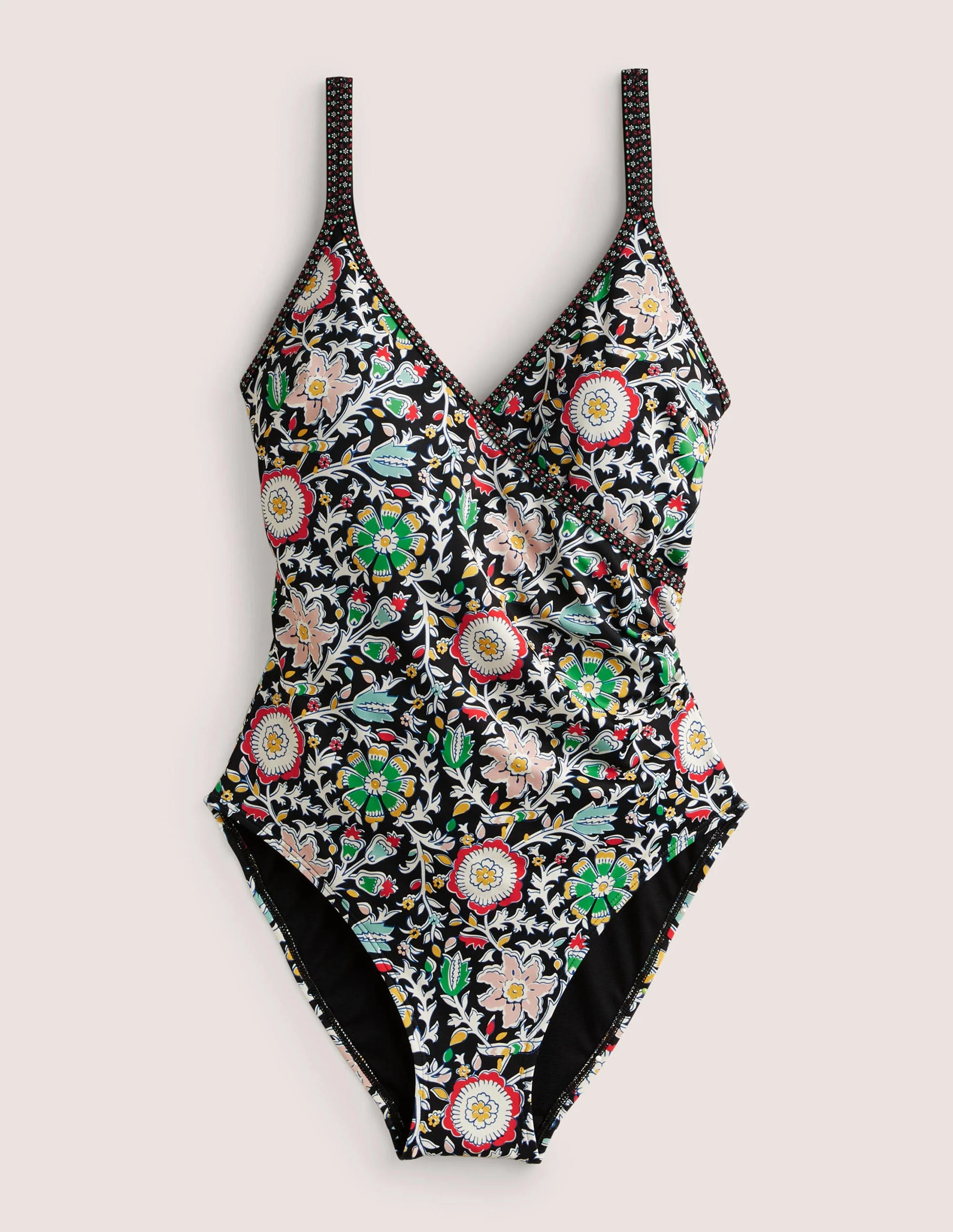 Wrap Detail Swimsuit-Multi, Enchanting Twig - Image 6