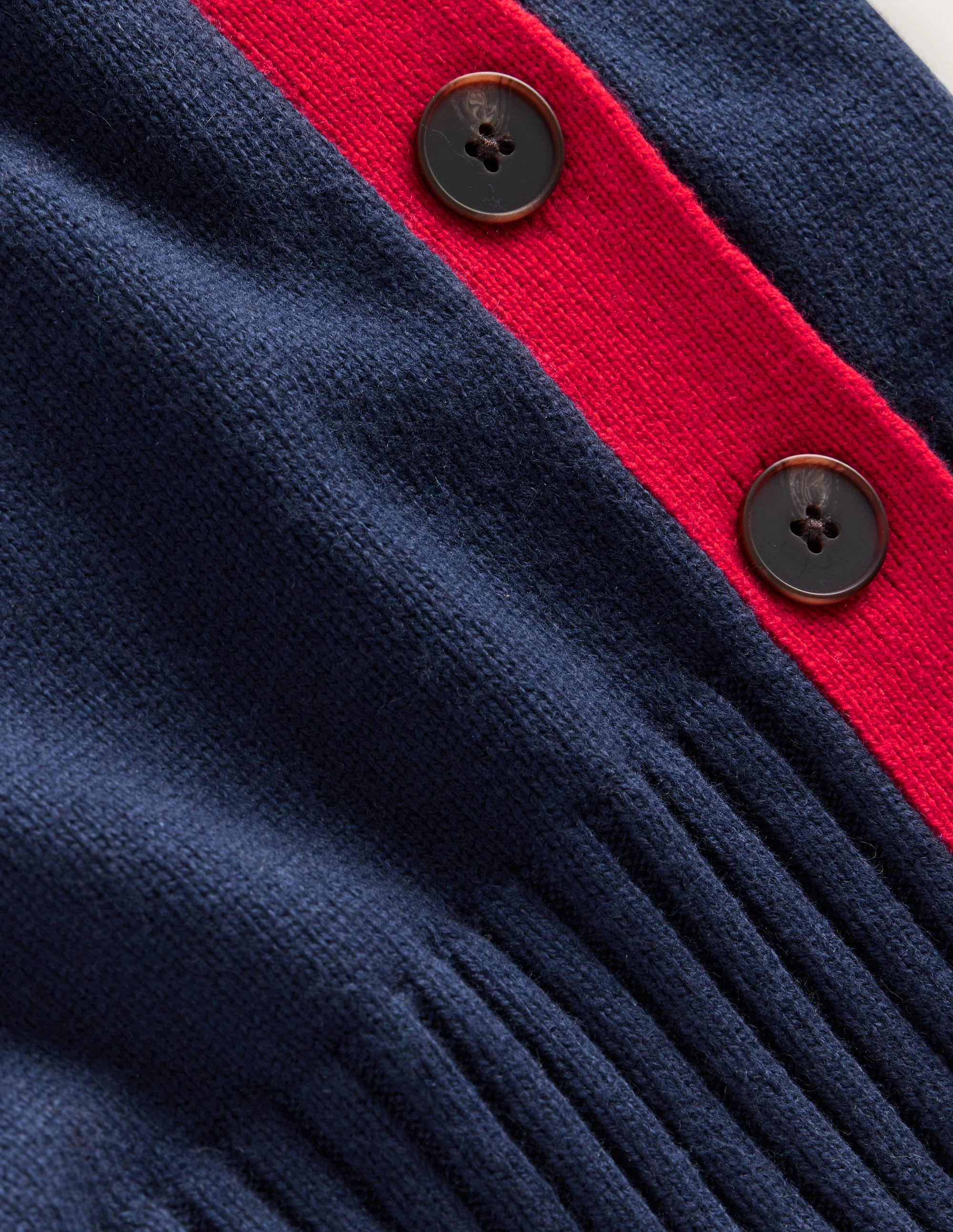 Zia Button Side Jumper-Navy - Image 7